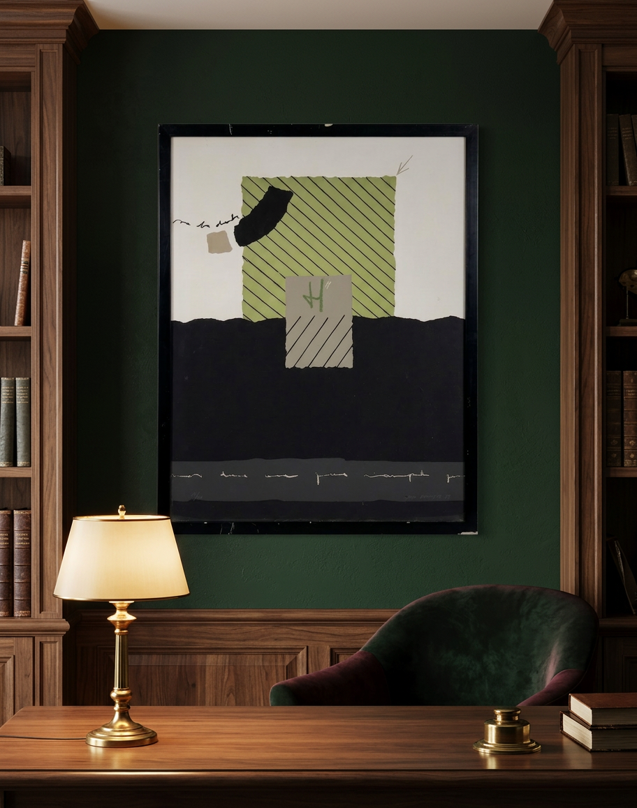 Composición geométrica · En otra decoración