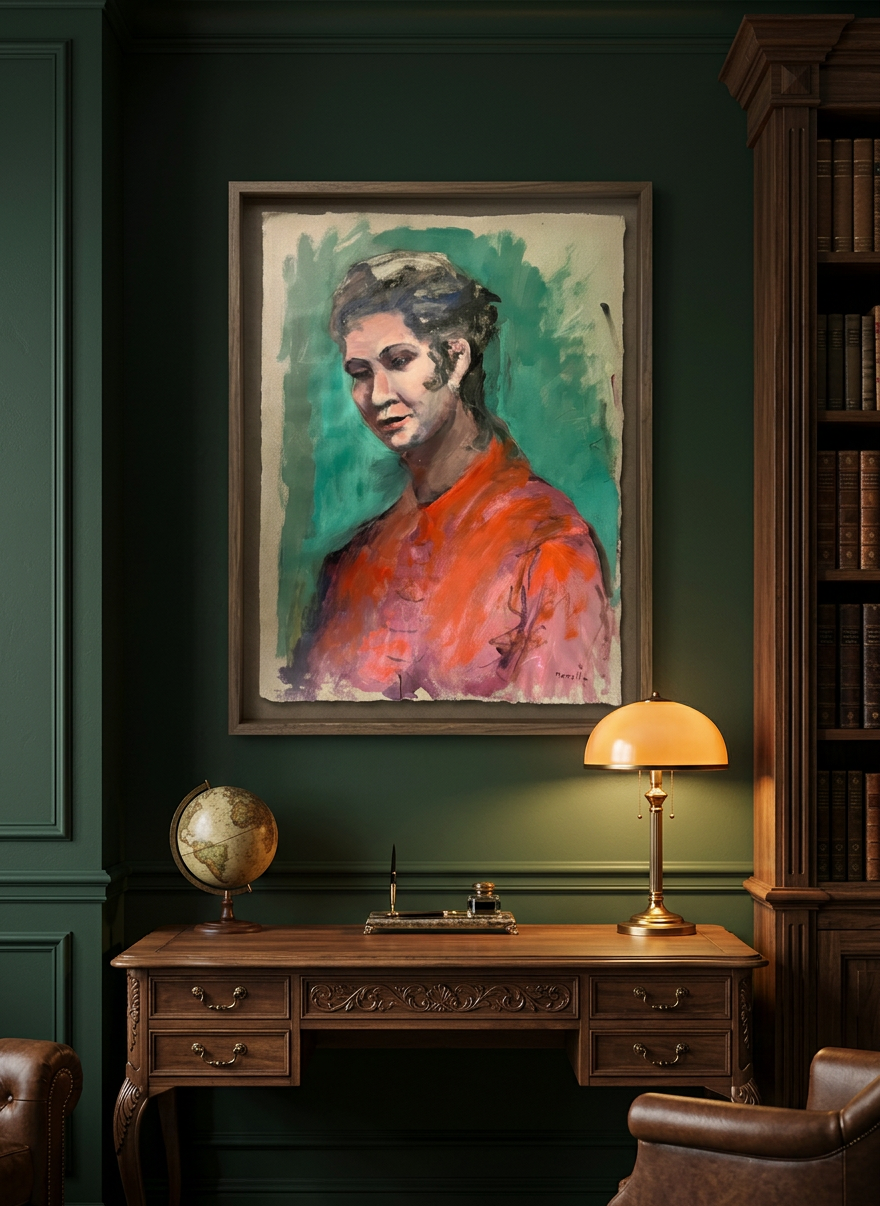 Retrato femenino · En otra decoración