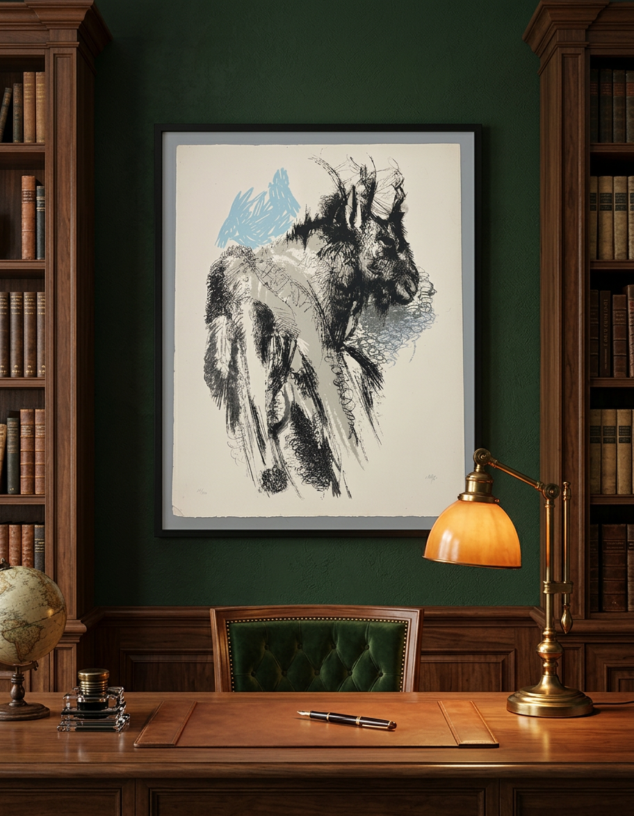 Cabra (figura zoomórfica) · En otra decoración
